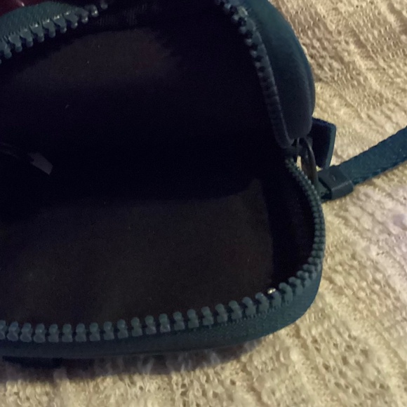 Coach Teal Blue Leather Hybrid Pouch Belt Bag Unisex - Picture 5 of 10